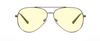 aviator blue light glasses amber lens